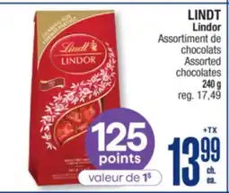 Jean Coutu LINDT Lindor Assorted chocolates offer