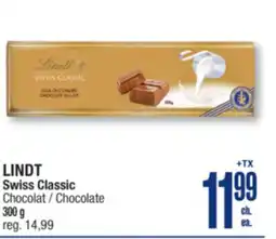 Jean Coutu LINDT Swiss Classic Chocolate offer