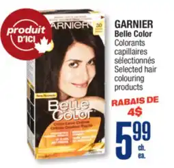 Jean Coutu GARNIER Belle Color Selected hair colouring products offer