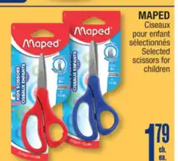 Jean Coutu MAPED Selected scissors for children offer
