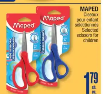 Jean Coutu MAPED Selected scissors for children offer