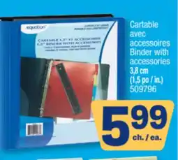 Jean Coutu EQUATION Binder with accessories offer