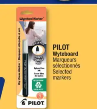 Jean Coutu PILOT Wyteboard Selected markers offer