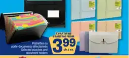 Jean Coutu Selected pouches and document holders offer