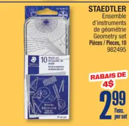 Jean Coutu STAEDTLER Geometry set offer