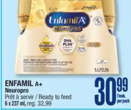 Jean Coutu ENFAMIL A+ Neuropro Ready to feed offer