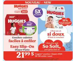 Jean Coutu Huggies Diapers GIGA offer