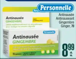 Jean Coutu Personelle Antinauseant Gingembre Ginger offer
