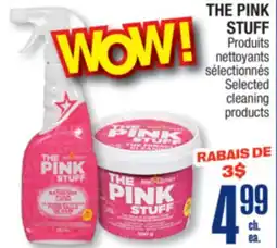 Jean Coutu THE PINK STUFF Selected cleaning products offer