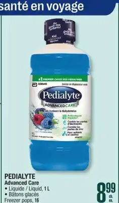 Jean Coutu PEDIALYTE Advanced Care offer