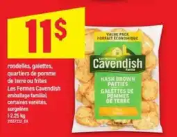 Maxi Les Fermes Cavendish Hash Brown Patties offer