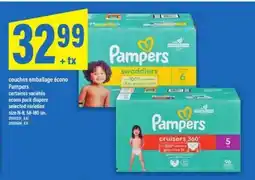 Maxi Pampers couches emballage écono offer