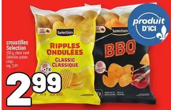 Metro CROUSTILLES SELECTION | SELECTION CHIPS offer