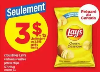 Maxi Lay's Classic Chips offer
