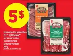 Maxi charcuteries tranchées PC Splendido offer