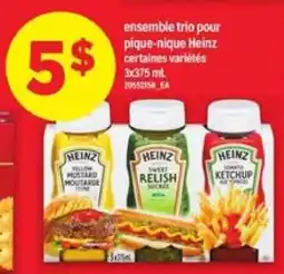 Maxi Heinz ensemble trio pour pique-nique offer