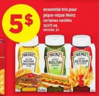 Maxi Heinz ensemble trio pour pique-nique offer