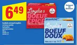 Maxi feuilletés de bœuf Lloydie's offer