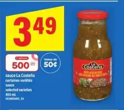 Maxi LA COSTEÑA SAUCE offer