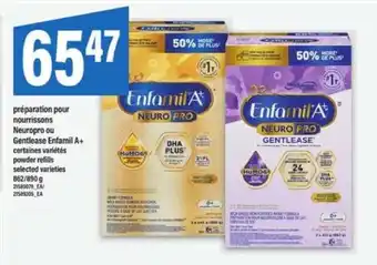 Maxi Enfamil A+ NeuroPro or Gentlease offer