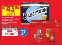 Maxi Blue Moon, Madri Excepcional, Heineken ou Silver, Birra Moretti ou SOL offer