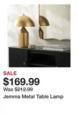 Wayfair Jemma Metal Table Lamp offer