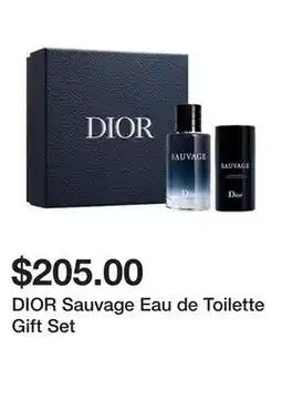 Sephora DIOR Sauvage Eau de Toilette Gift Set offer