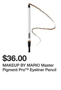 Sephora MAKEUP BY MARIO Master Pigment Pro Eyeliner Pencil offer
