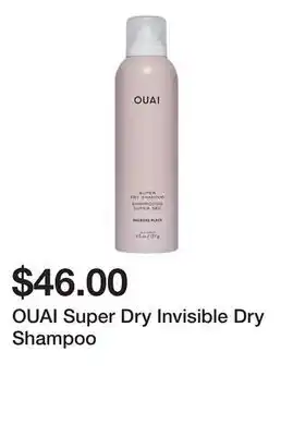 Sephora OUAI Super Dry Invisible Dry Shampoo offer
