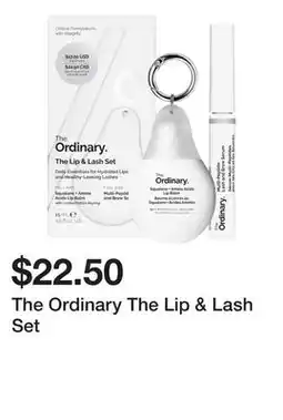 Sephora The Ordinary The Lip & Lash Set offer