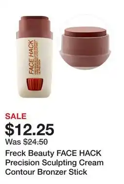 Sephora Freck Beauty FACE HACK Precision Sculpting Cream Contour Bronzer Stick offer