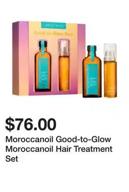 Sephora Moroccanoil Good-to-Glow Moroccanoil Hair Treatment Set offer