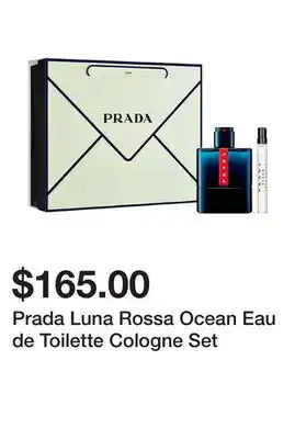 Sephora Prada Luna Rossa Ocean Eau de Toilette Cologne Set offer