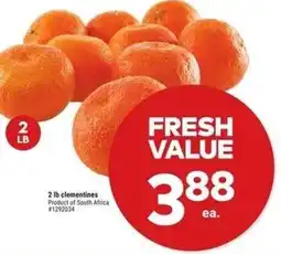 Giant Tiger Clementines offer