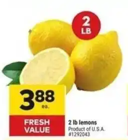 Giant Tiger Lemons offer