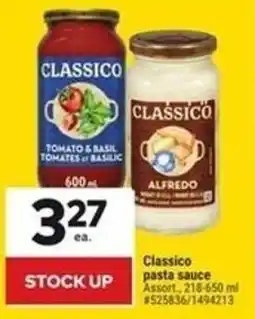 Giant Tiger Classico pasta sauce offer