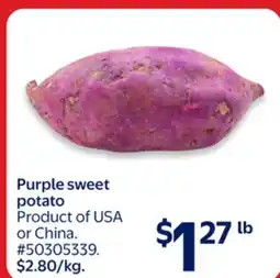 Walmart Purple sweet potato offer