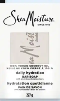 Walmart SheaMoisture bar soap offer