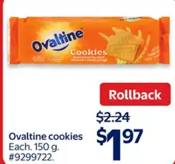 Walmart Ovaltine cookies offer