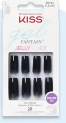 Walmart KISS Gel Fantasy fake nails 28s offer