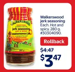 Walmart Walkerswood jerk seasoning offer