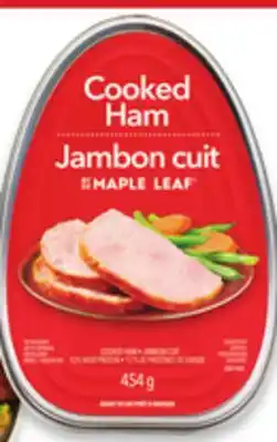 Walmart Maple Leaf cooked ham offer