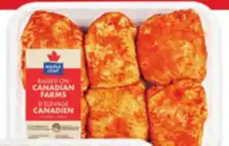 Walmart Maple Leaf seasoned chicken thighs offer