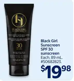 Walmart Black Girl Sunscreen SPF 30 sunscreen offer