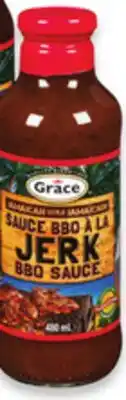 Walmart Grace jerk BBQ sauce 480 mL offer
