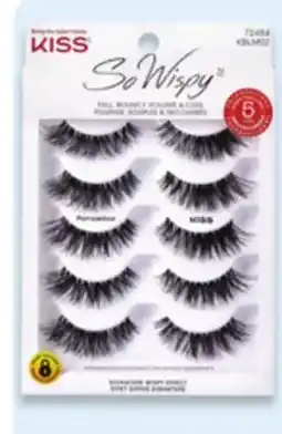 Walmart KISS false lashes 5-pack offer