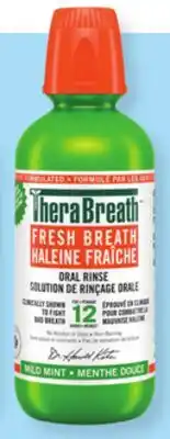 Walmart TheraBreath Oral Rinse offer