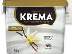 Walmart Olympic Krema yogurt tubs offer