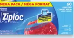 Walmart Ziploc freezer bags mega pack offer