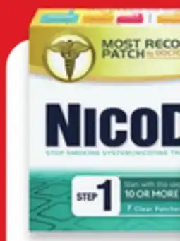 Walmart NicoDerm step 1 clear patches offer